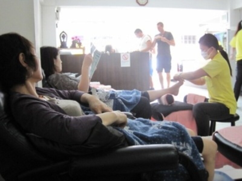 ワットポー,タイ古式マッサージ,フットマッサージ