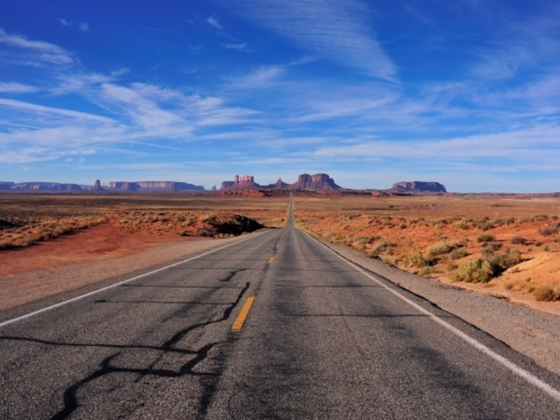 フォレストガンプポイントは小屋みたいな建物が目印