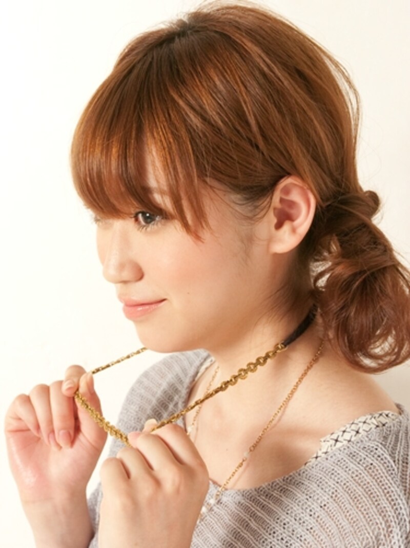 一度首にかけてからするとたるまない