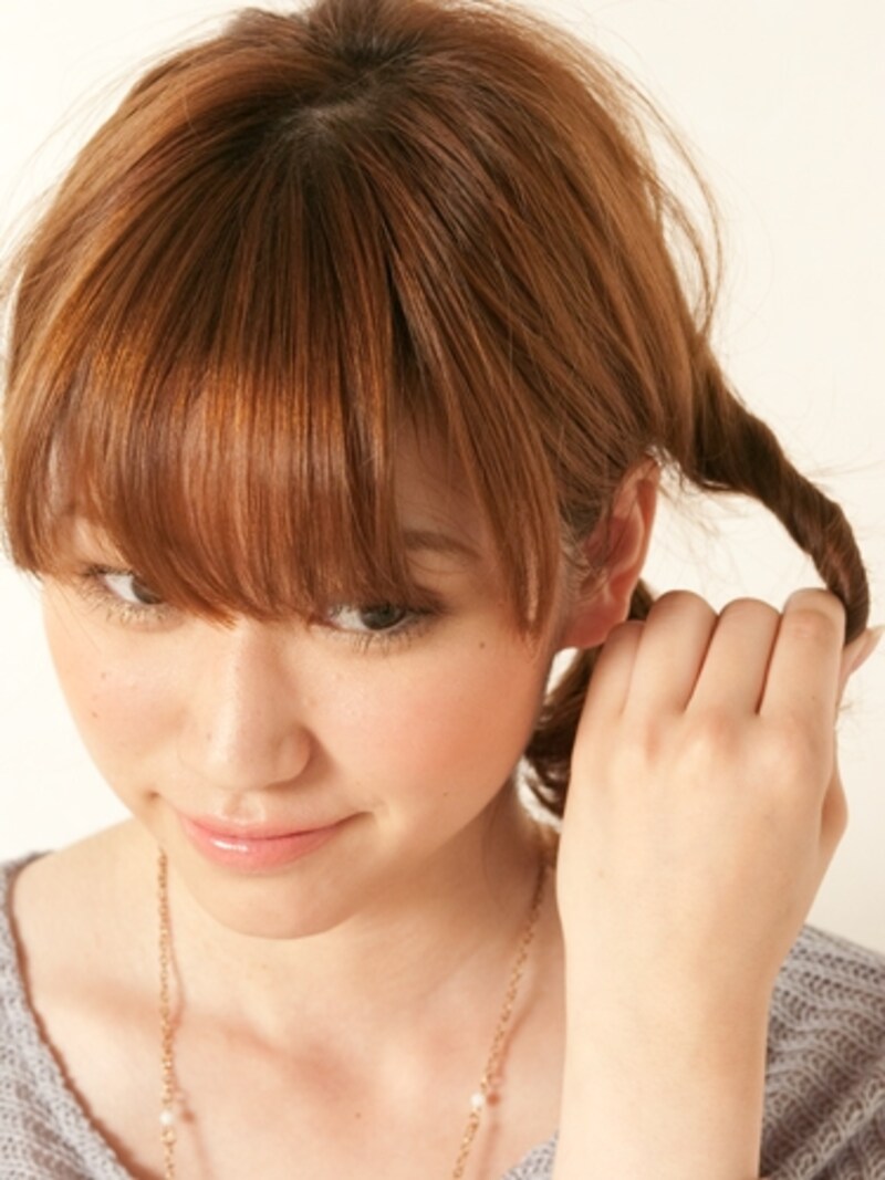 きつめにねじると持ちがいい