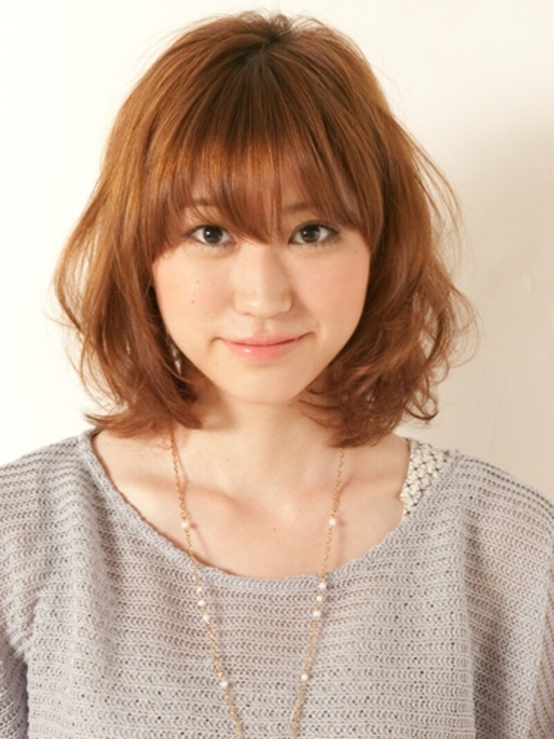 肩ラインのミディアム