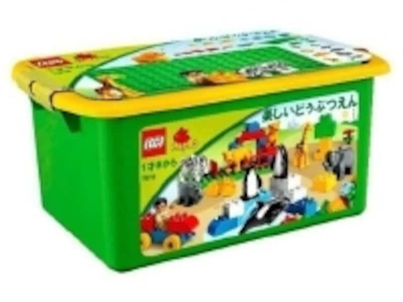 遊んだあとはコンテナに楽しくお片づけ！