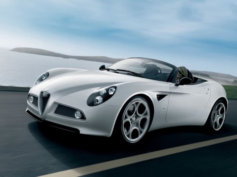 アルファロメオ8Cスパイダー