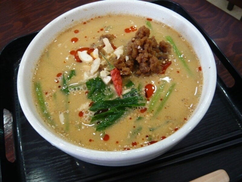 激辛島唐辛子坦々そば