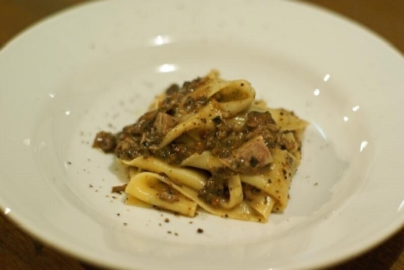 パッパルデッレ、鴨のスーゴで