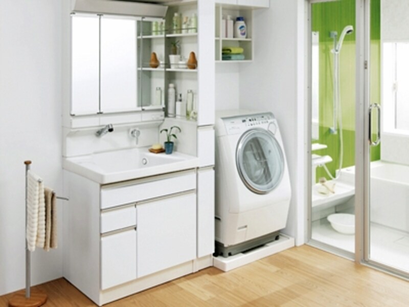 洗面台は鏡のくもり止めヒーターの省エネも忘れずに[サクア/TOTO]