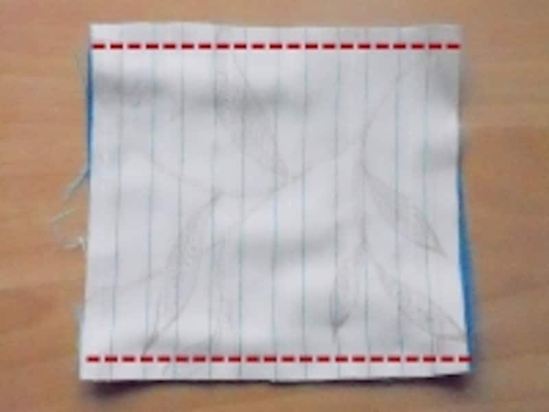 ボストンバッグ手順2