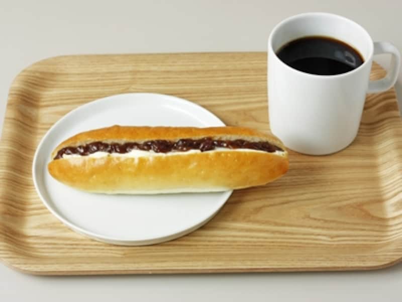 あんペーストコッペ