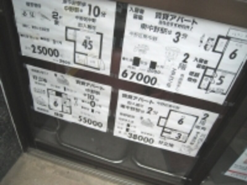 不動産会社店頭