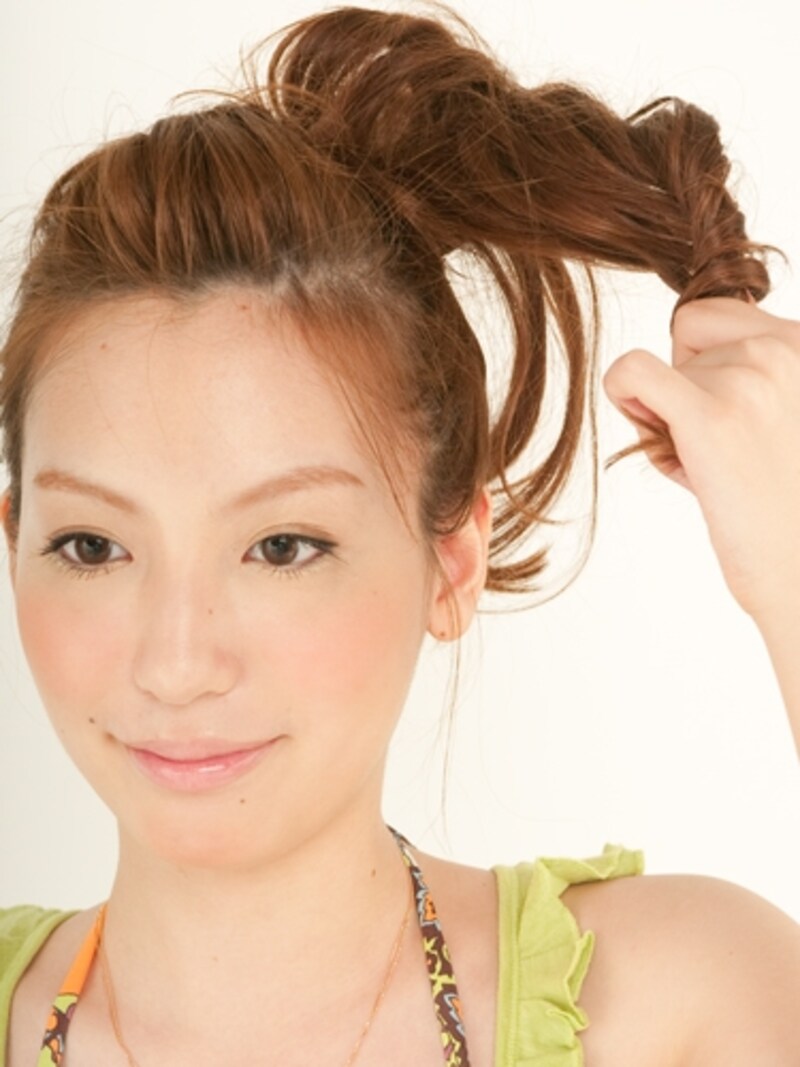 毛束がキレイになるのでまとめやすい