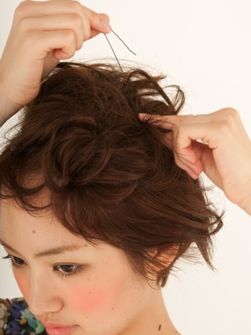 ふんわり感を崩さないように