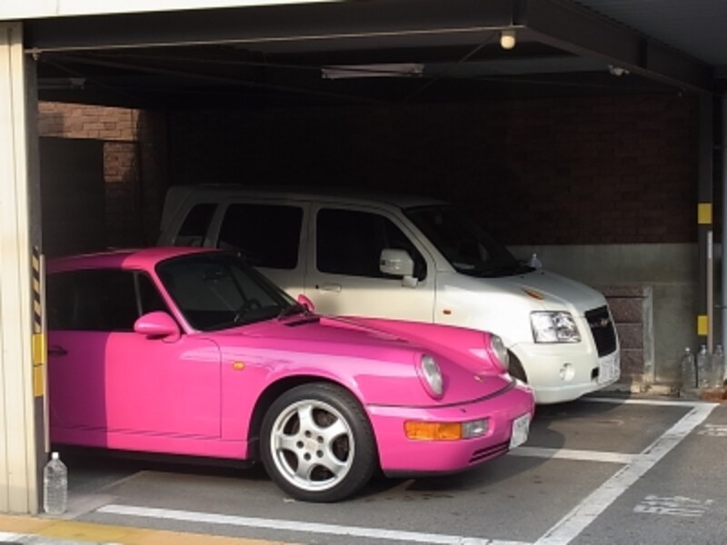 帝塚山でみかけたポルシェ