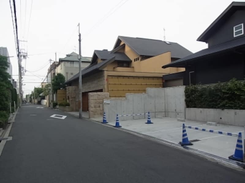 帝塚山、戸建て