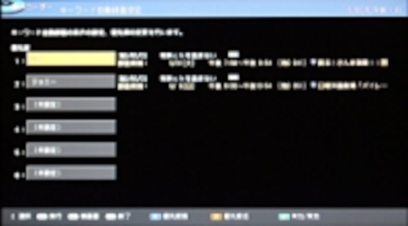 キーワードに合った番組が自動的にピックアップされ、録画できるようになった