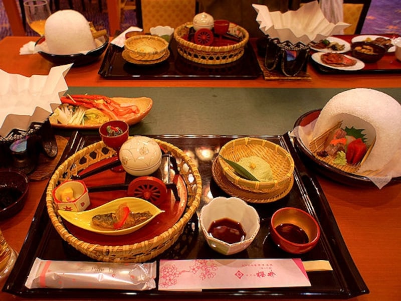 ホテル櫻井夕食