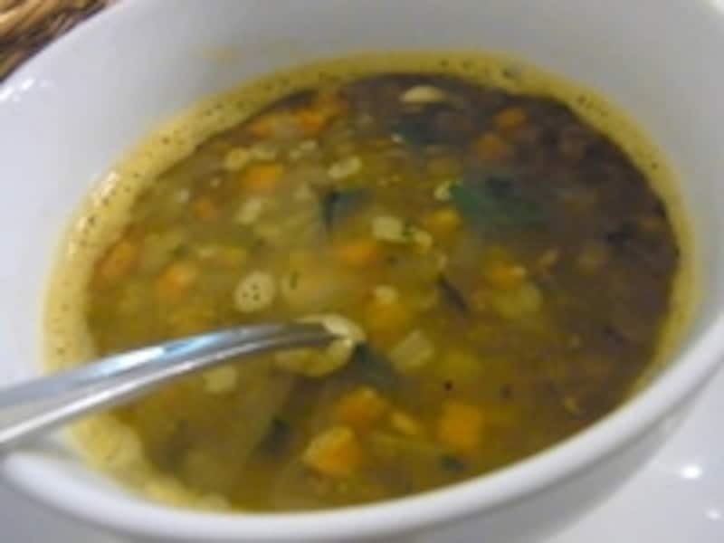レンズ豆のスープ
