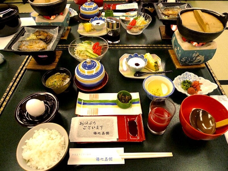 湯之島館朝食