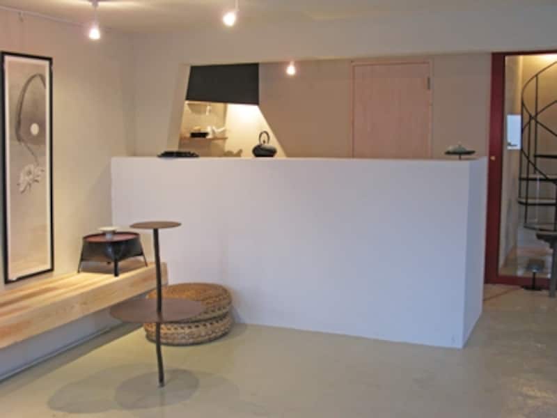 キッチンもご主人の手作り