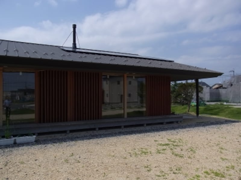 ソーラーパネル＠小舟木エコ村