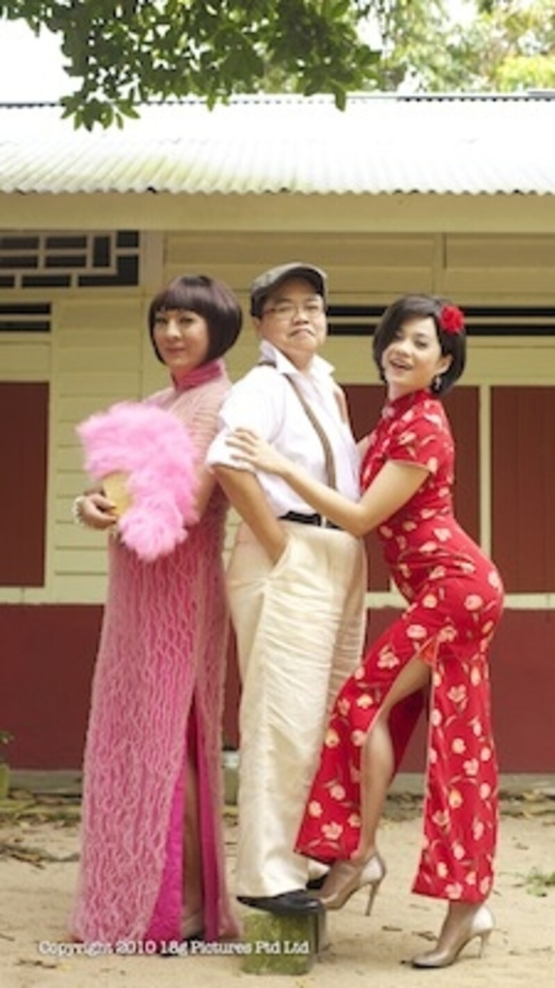 海南、潮州と白いブラ