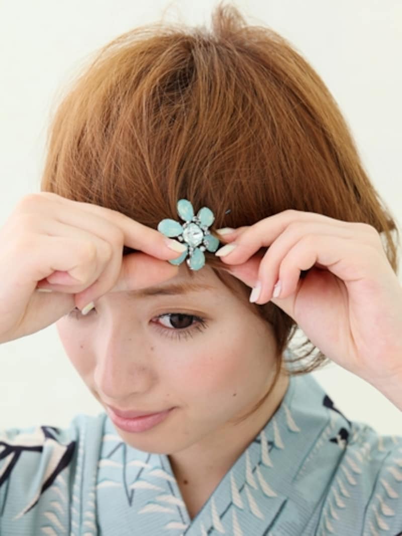 べたつかないようにワックスは少量を塗布