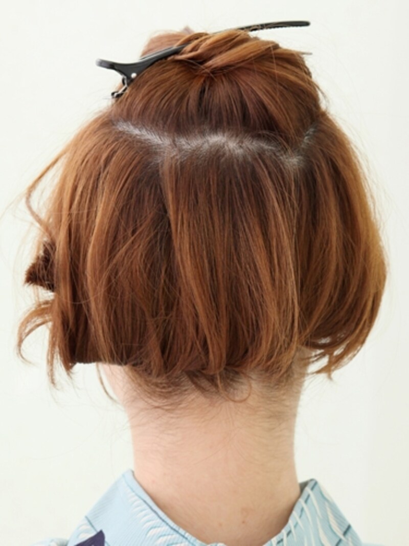 ブロッキングは指でざっくりと