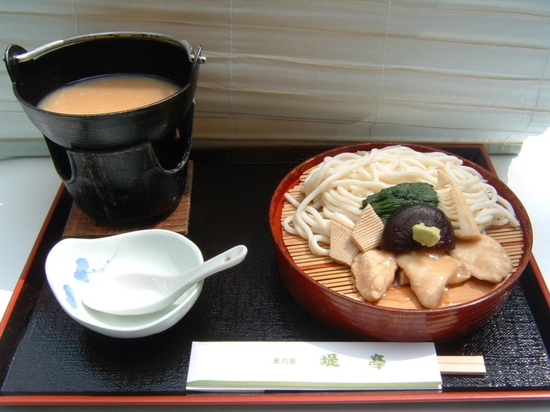 治部煮うどん