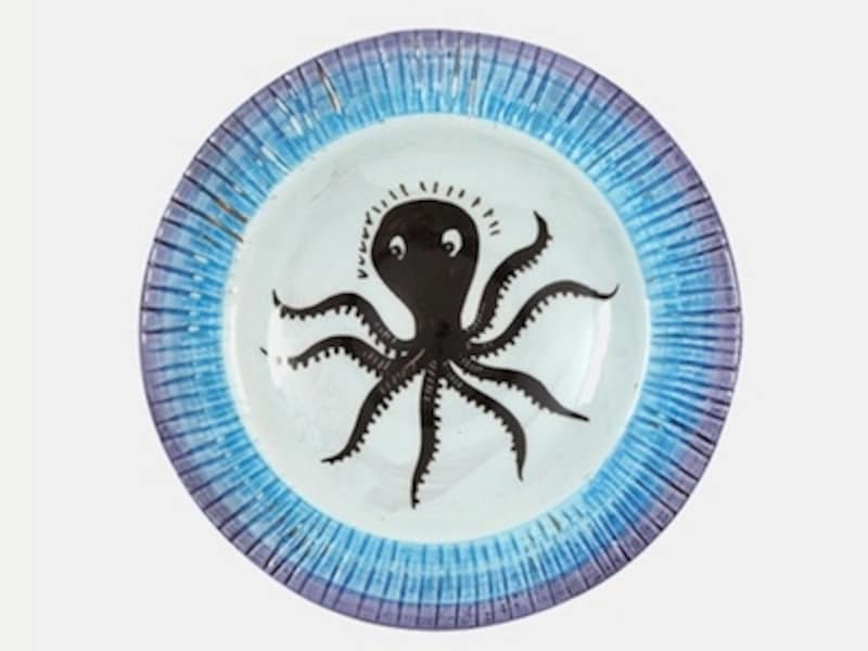 OCTOPUS PLATEundefined価格: 4200 円undefinedサイズ:W230 H15undefined素材:陶器