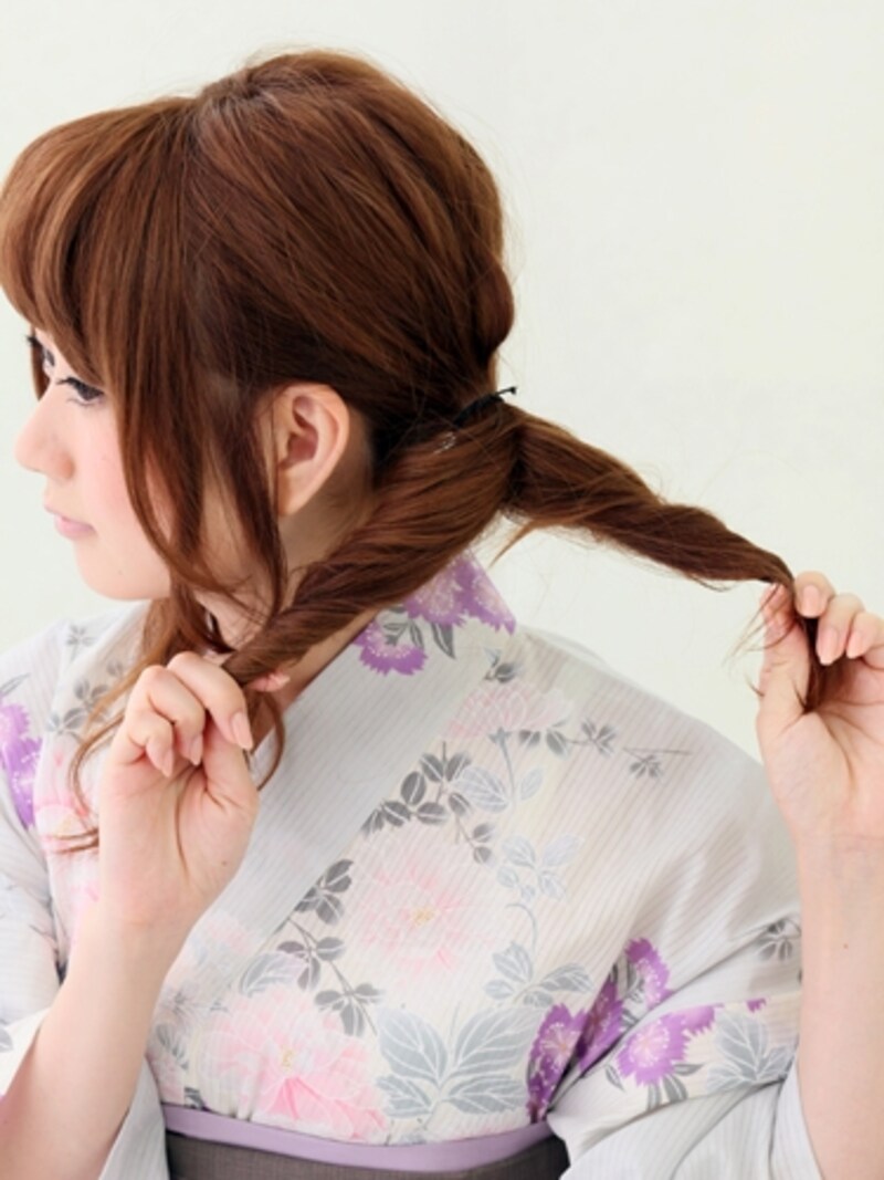 しっかりきつくねじる