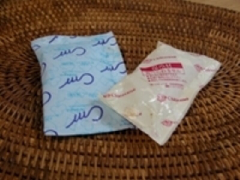 保冷剤。ケーキについていたものなどでも十分使える