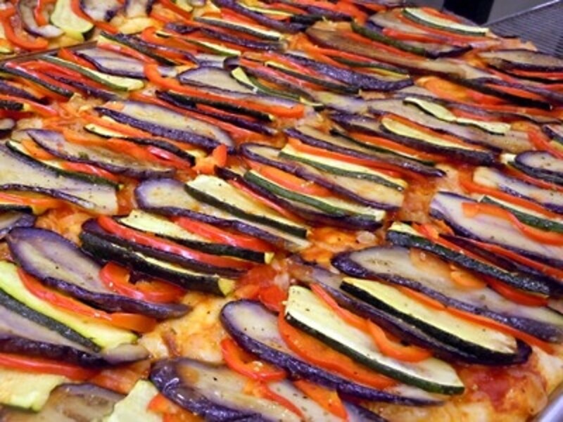 色鮮やかに焼きあがる