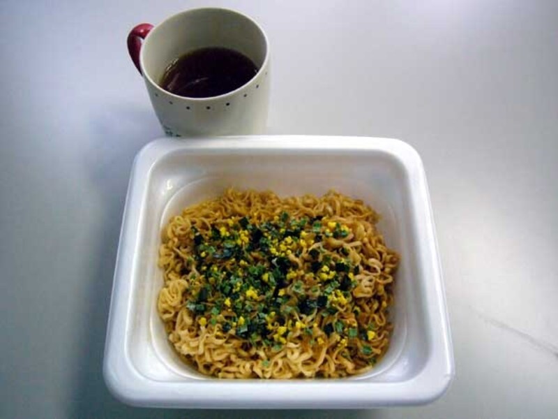 日清食品undefined焼チキンカップundefinedでき上がり