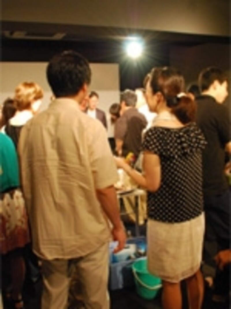 懇親会