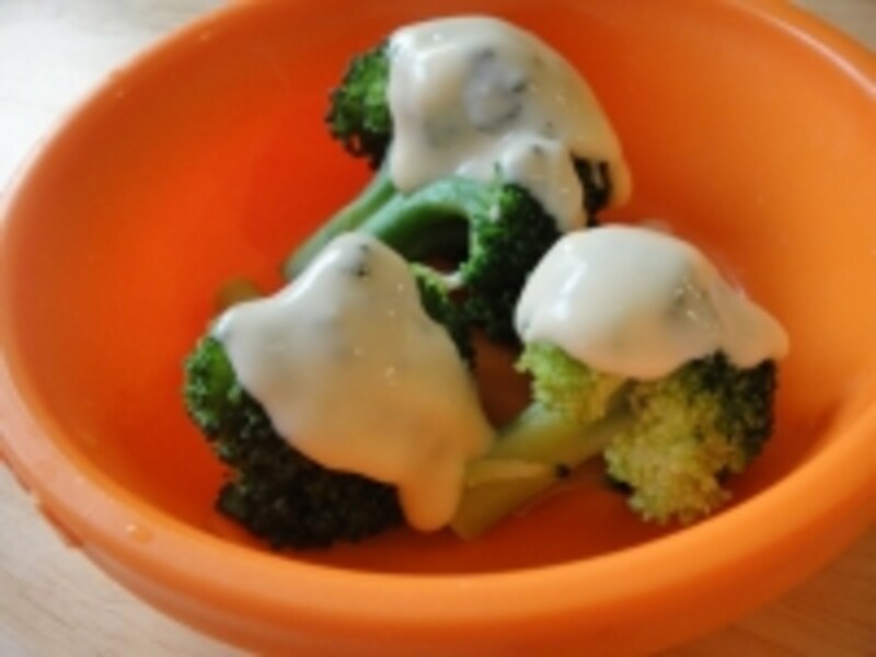 ミルクチーズソースかけ