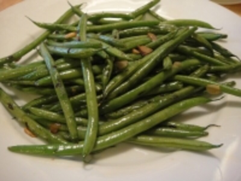 インゲン豆のソテー