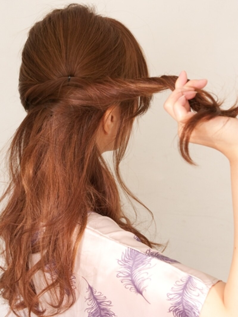 ゆるめにねじってもよい