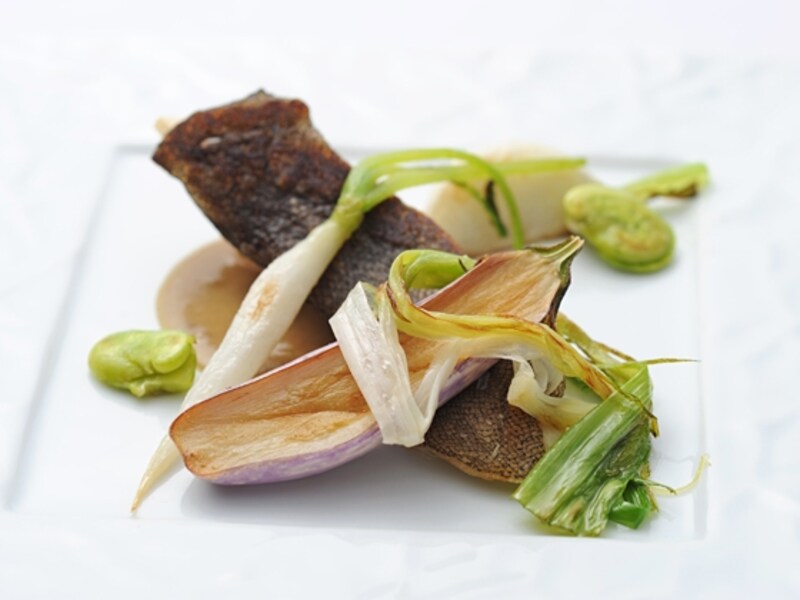 【魚料理】白身魚のポワレ