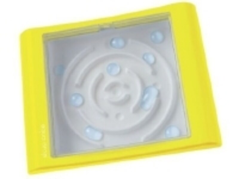 中央の穴まで水玉を運ぶ「ハモン」。難易度4