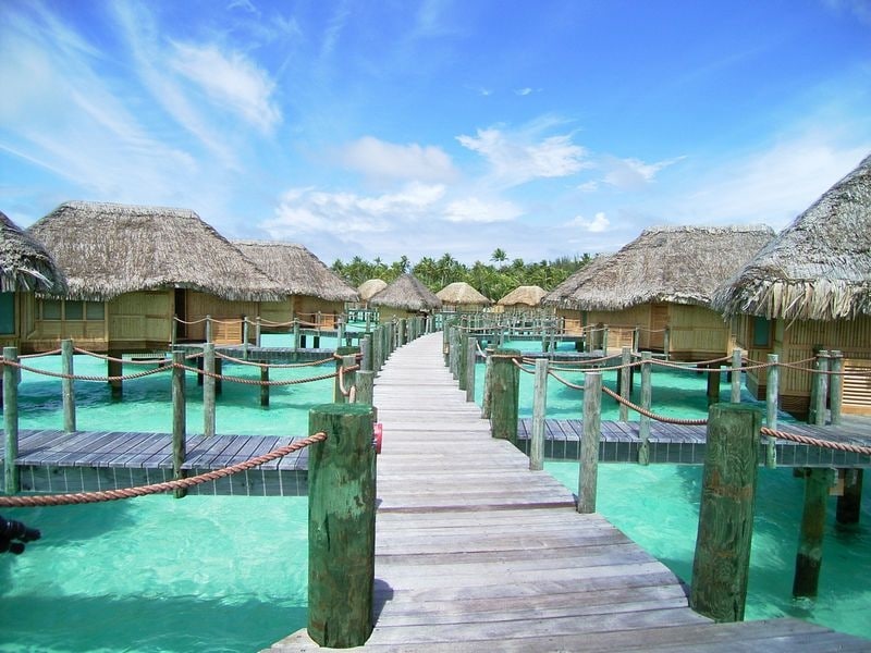 ボラボラ島のホテル