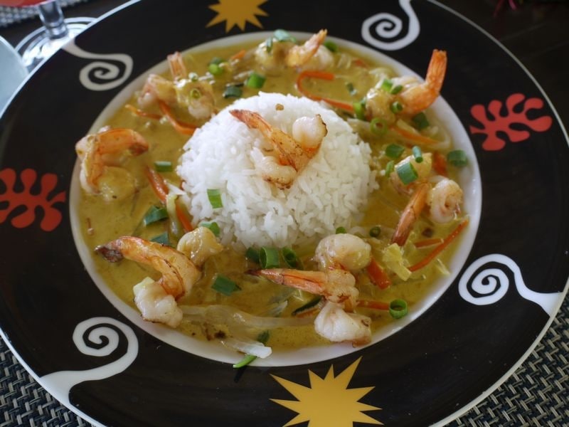 ボラボラ島のレストラン