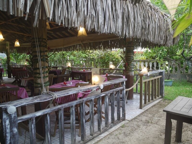ボラボラ島のレストラン