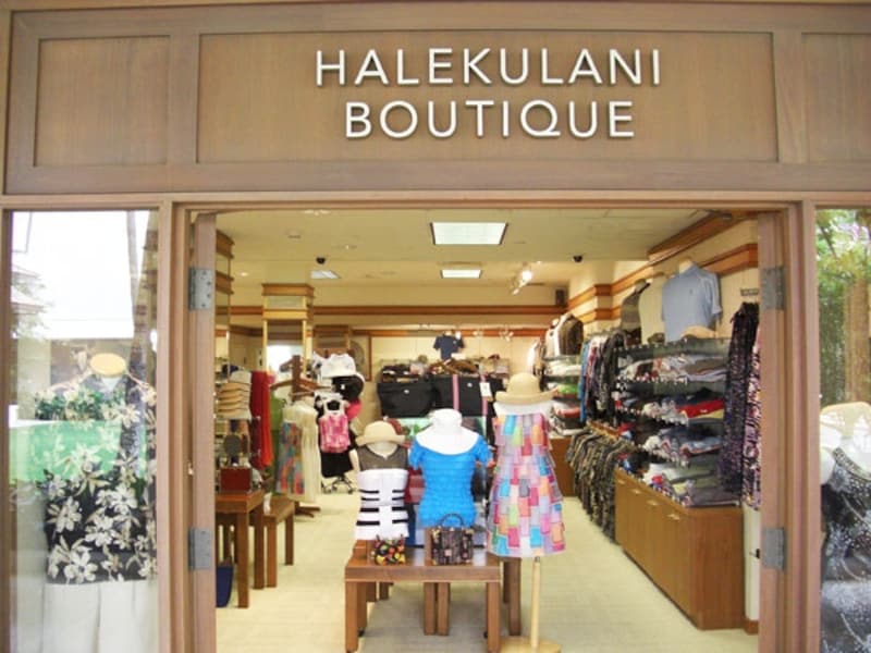 ハレクラニ印のお土産が見つかるハレクラニ・ブティック