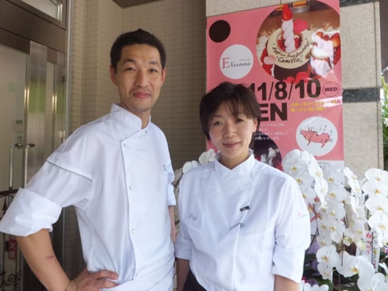 左:藤本美智さん 右:藤本美弥さん