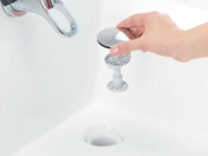 排水口も掃除しやすい