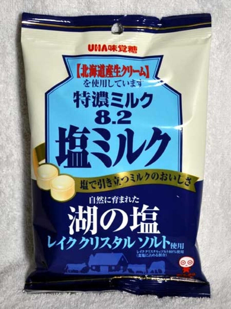 UHA味覚糖undefined特濃ミルク8.2undefined塩ミルク