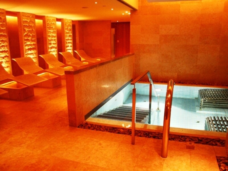 スパのリラックスエリア