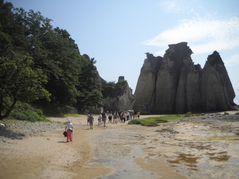 仏ヶ浦 浜