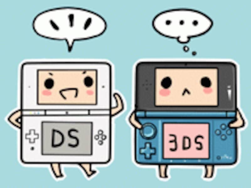 3DSとDSの図