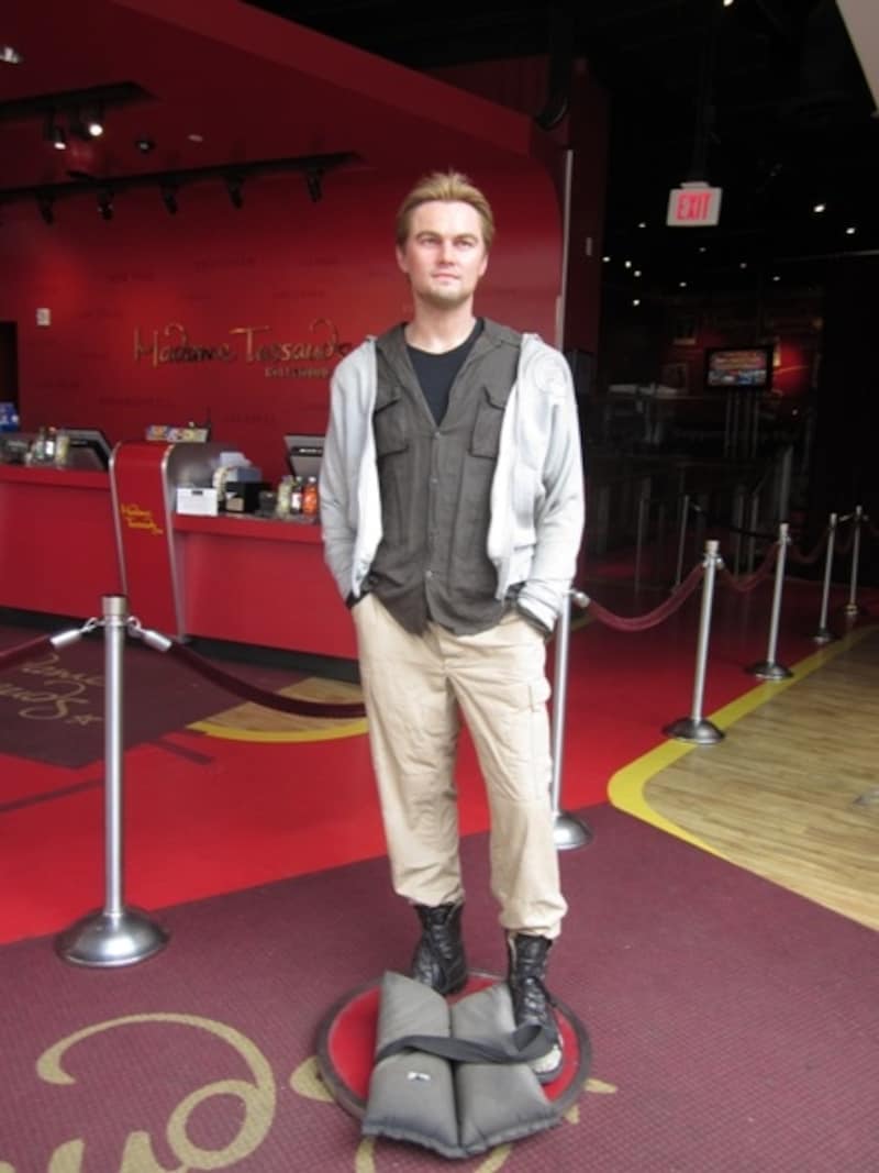 2011年8月現在外に置かれているレオナルド・デカプリオ