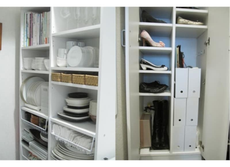 食器棚と靴箱
